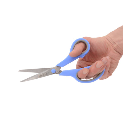 Westcott 40pc Sidekick 8’’ All Purpose Scissors with Soft Handle 4pk (68066-Parent) - World’s Favorite