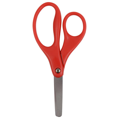 Westcott 5’’ Blunt-Tip Scissors for Kids Ages 4-7 - School or Crafting - Back to Supplies - Red Blue (17301-PARENT)