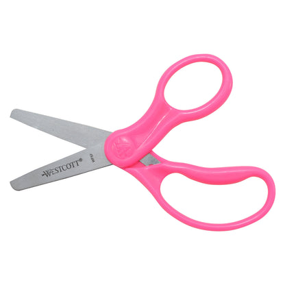 Westcott 5’’ Hard Handle Kids Scissors 2pk Blunt (13168) - World’s Favorite