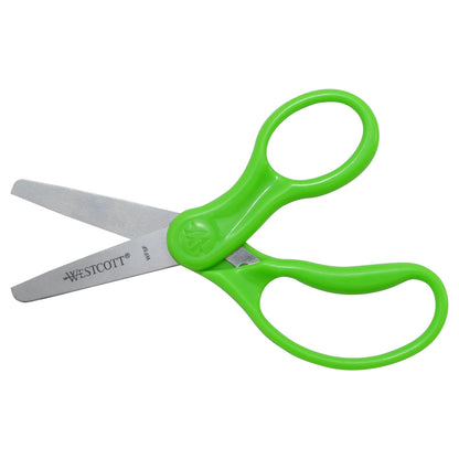 Westcott 5’’ Hard Handle Kids Scissors 2pk Blunt (13168) - World’s Favorite