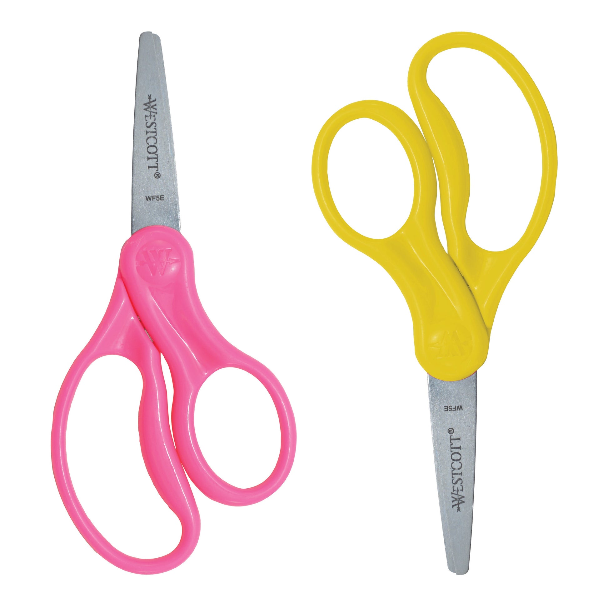 Westcott 5’’ Hard Handle Kids Scissors 2pk Pointed (13132)