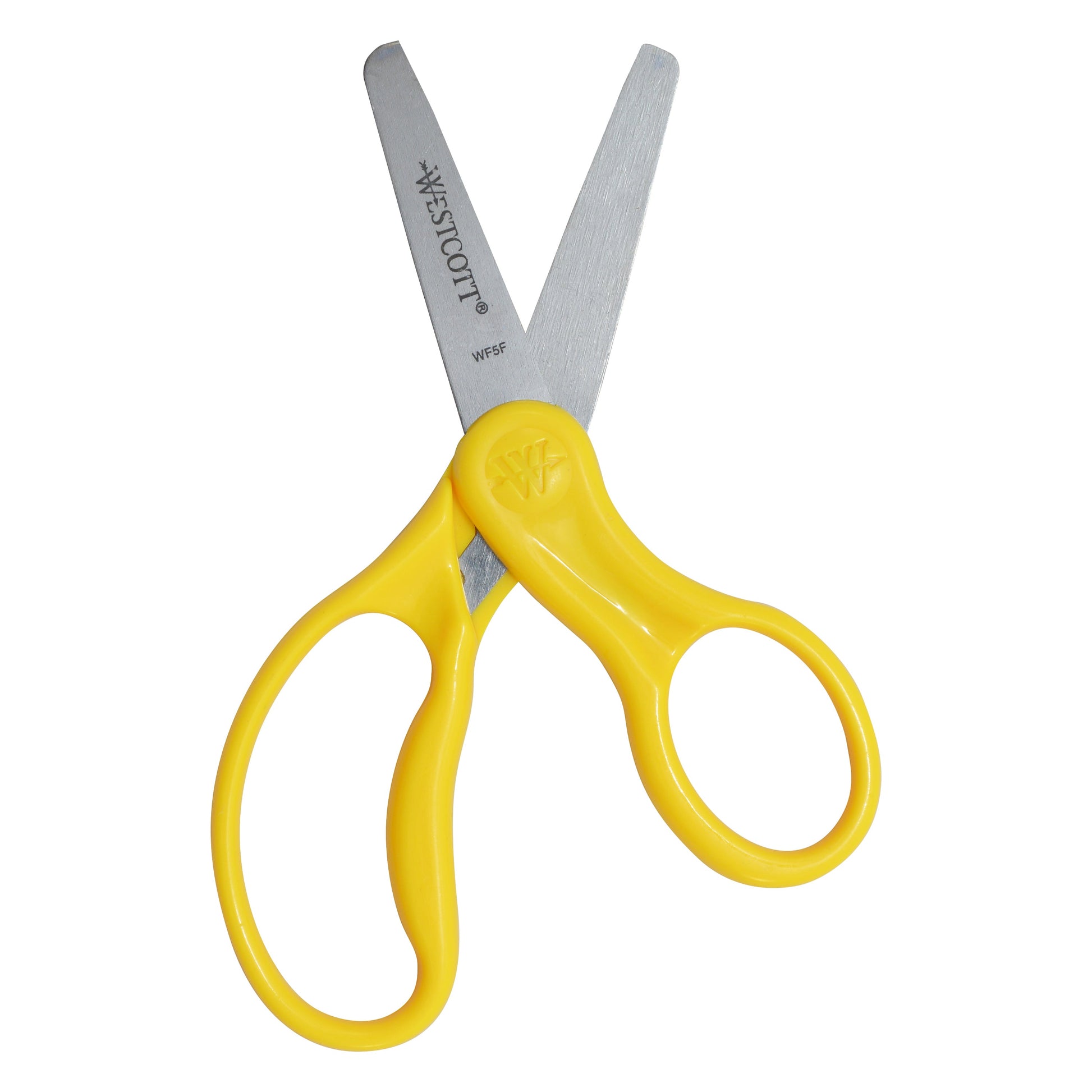 Westcott 5’’ Hard Handle Kids Scissors Blunt Assorted Colors (13130) - World’s Favorite