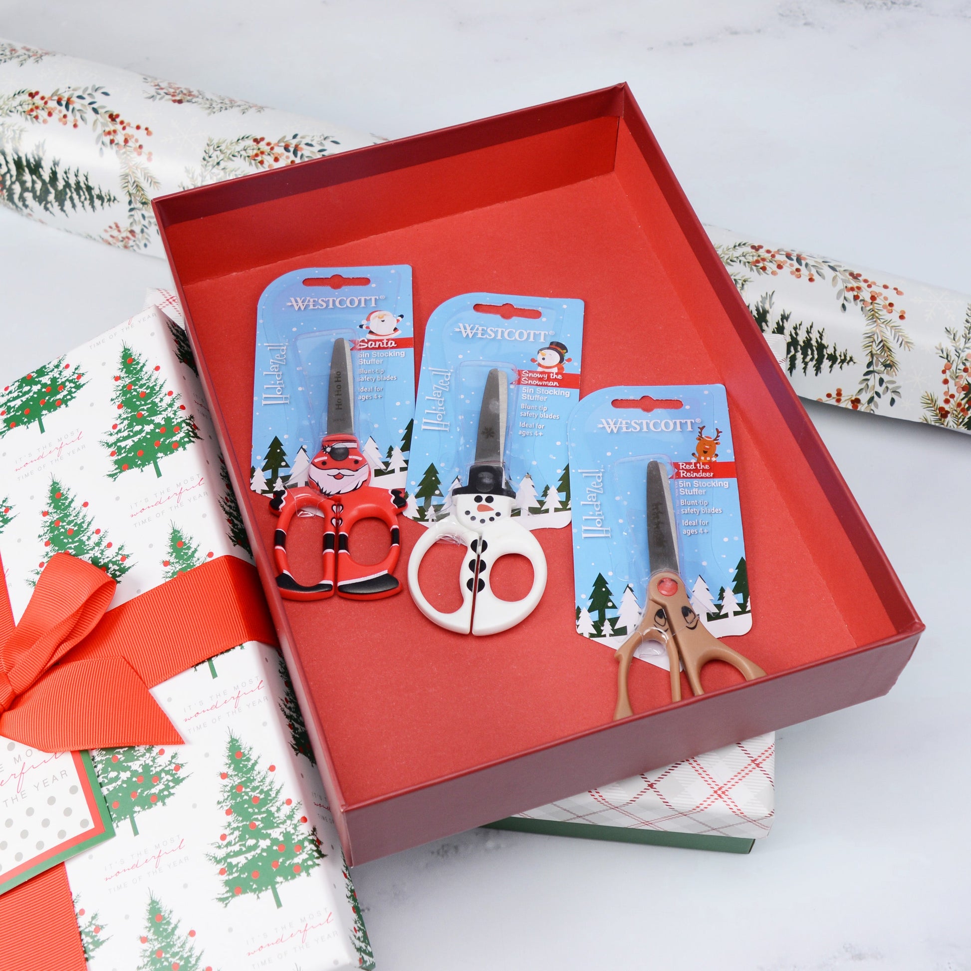 Westcott 5’’ Kids Holiday Scissors 12-Pack - World’s Favorite