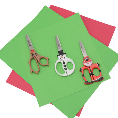 Westcott 5’’ Kids Holiday Scissors 12-Pack - World’s Favorite