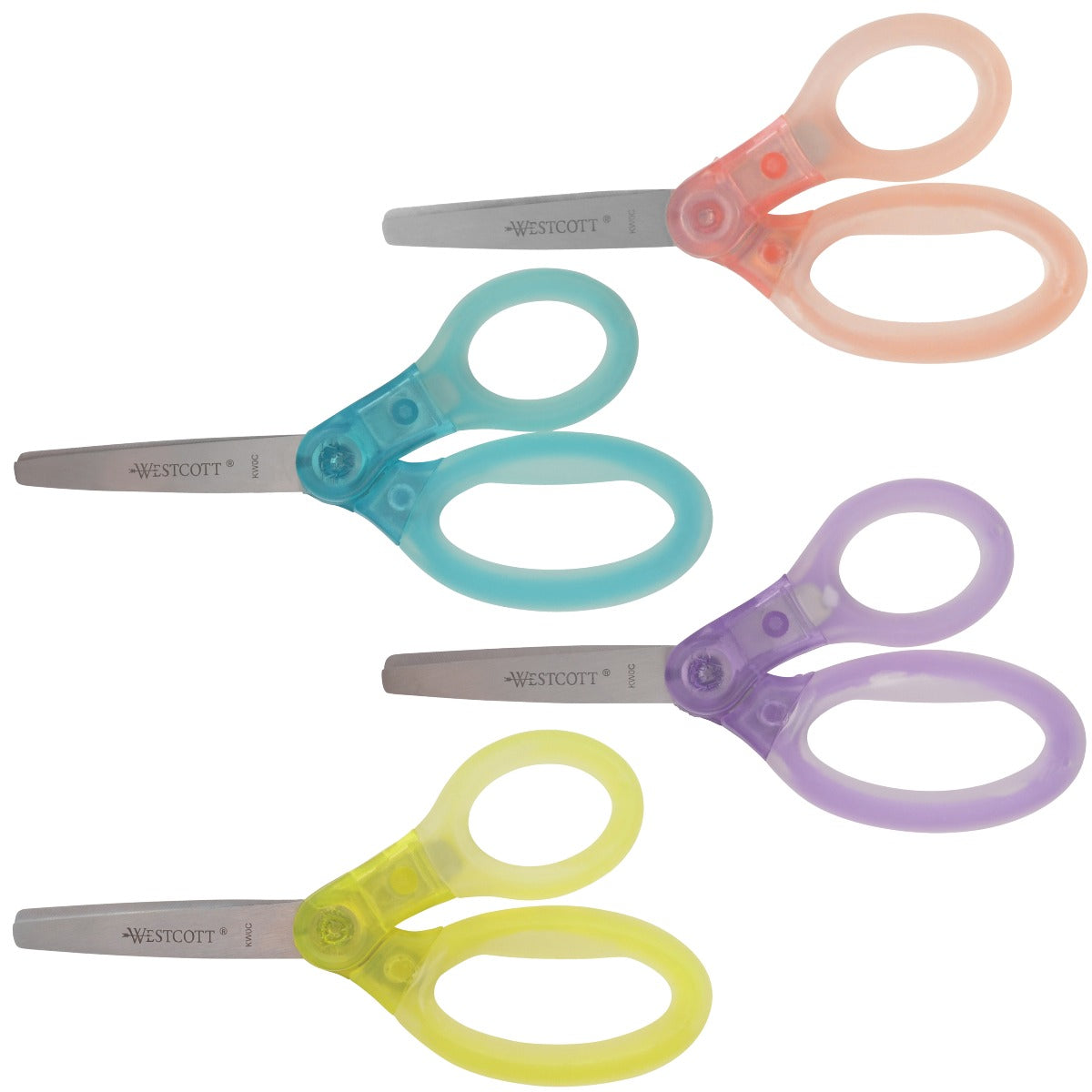 Westcott 5’’ Kids Jellies Blunt Scissor Assortment (67364)