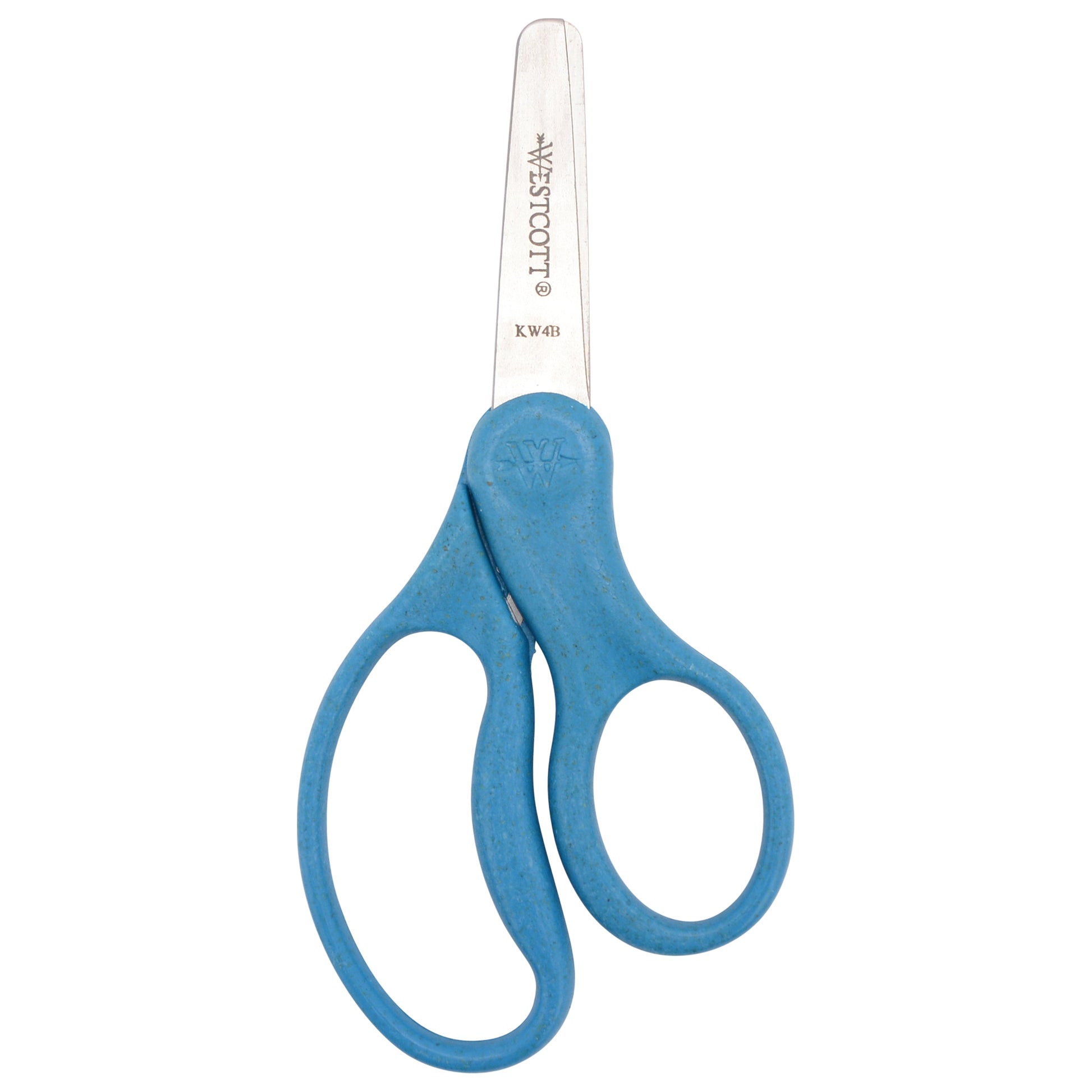 Westcott 5’’ KleenEarth Scissors 12-Pack for Kids Ages 4+ Recycled School and Craft Projects (00850-PARENT) - World’s