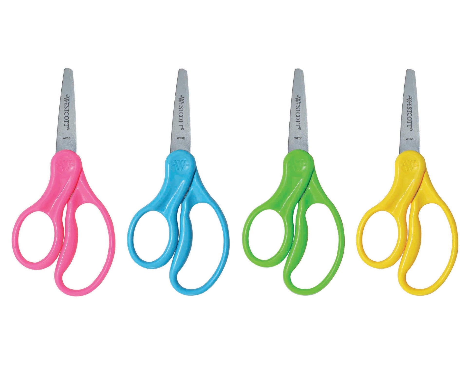 Westcott 5’’ Left Handed Kids Scissors Pointed Assorted Colors (13178) - World’s Favorite