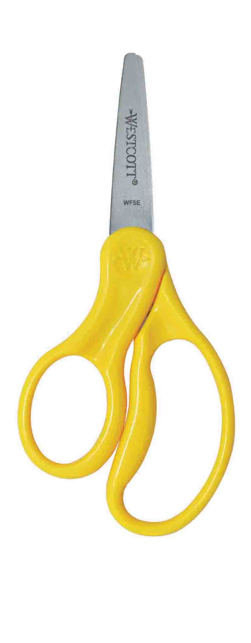 Westcott 5’’ Left Handed Kids Scissors Pointed Assorted Colors (13178) - World’s Favorite