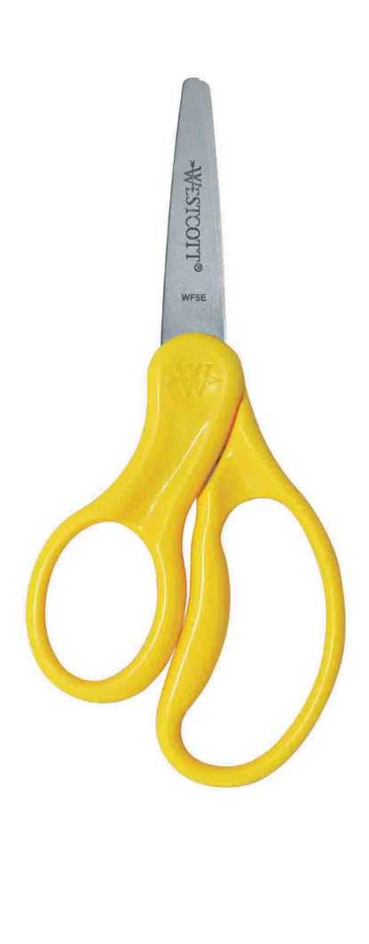 Westcott 5’’ Left Handed Kids Scissors Pointed Assorted Colors (13178) - World’s Favorite