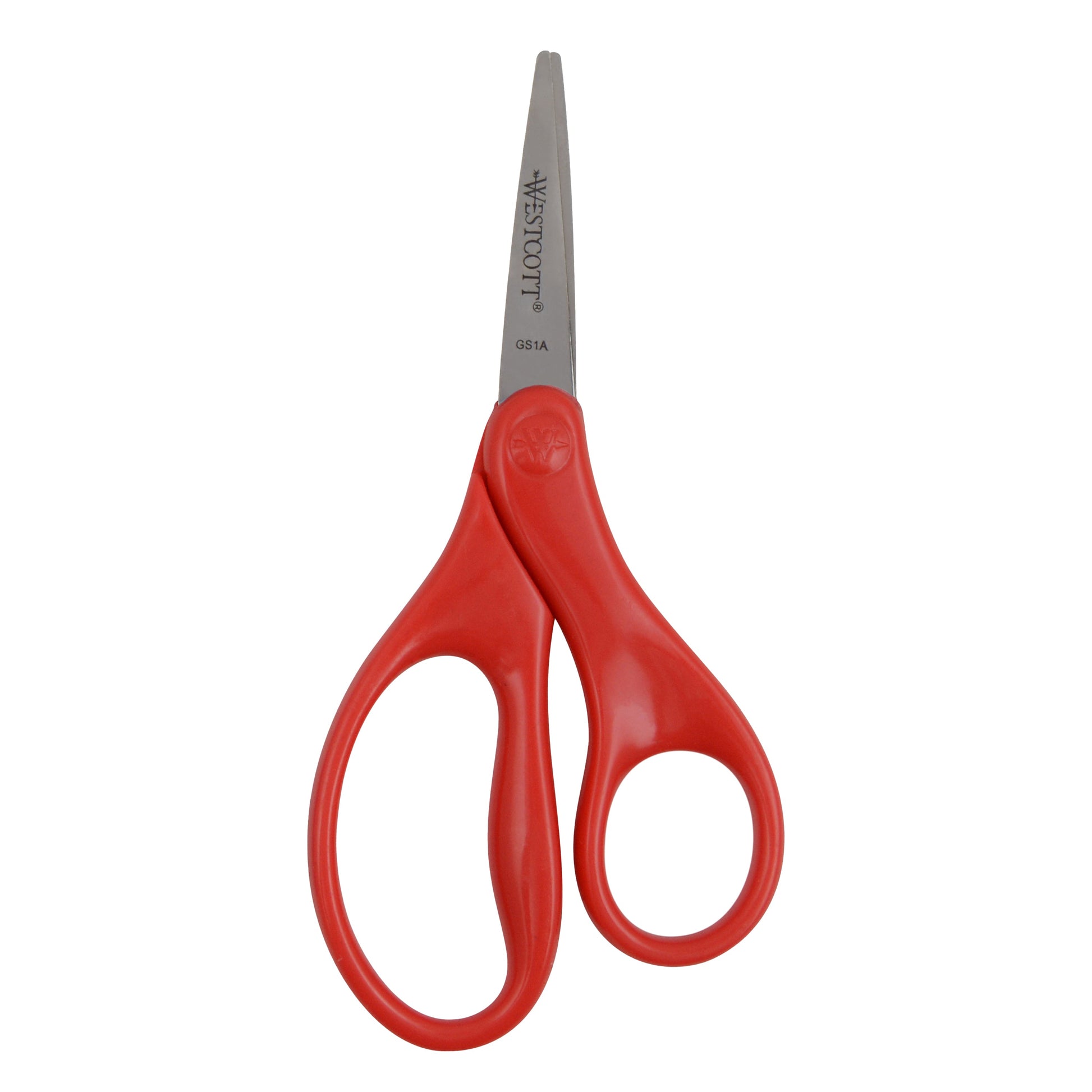 Westcott 5’’ Pointed-Tip Scissors for Kids Ages 6-8 - School or Crafting - Back to Supplies - Red Blue