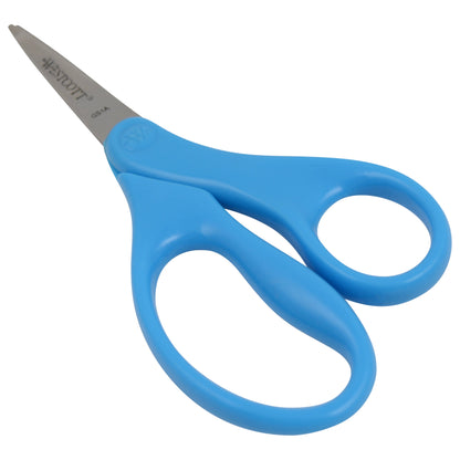 Westcott 5’’ Pointed-Tip Scissors for Kids Ages 6-8 - School or Crafting - Back to Supplies - Red Blue