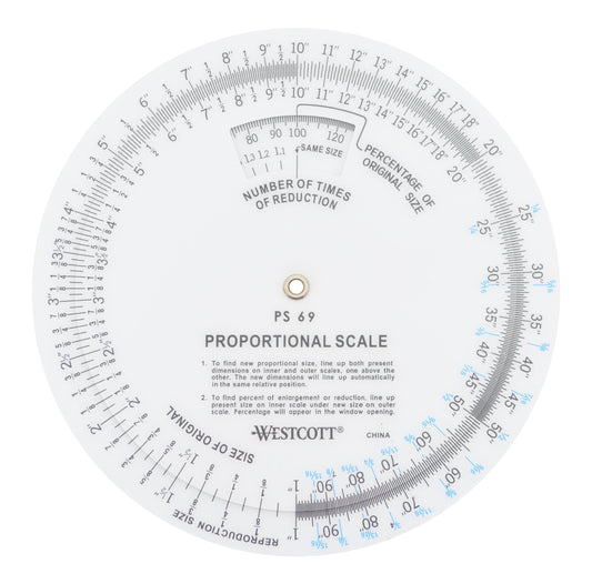 Westcott 5’’ Proportional Scale (PS-69)