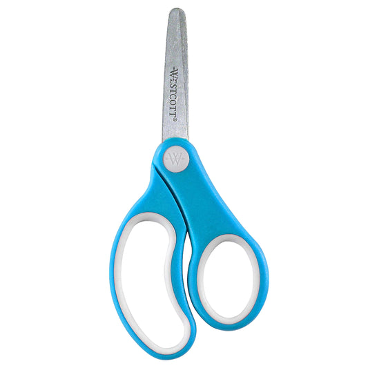 Westcott 5’’ Soft Handle Scissors Blunt (14726) - 1