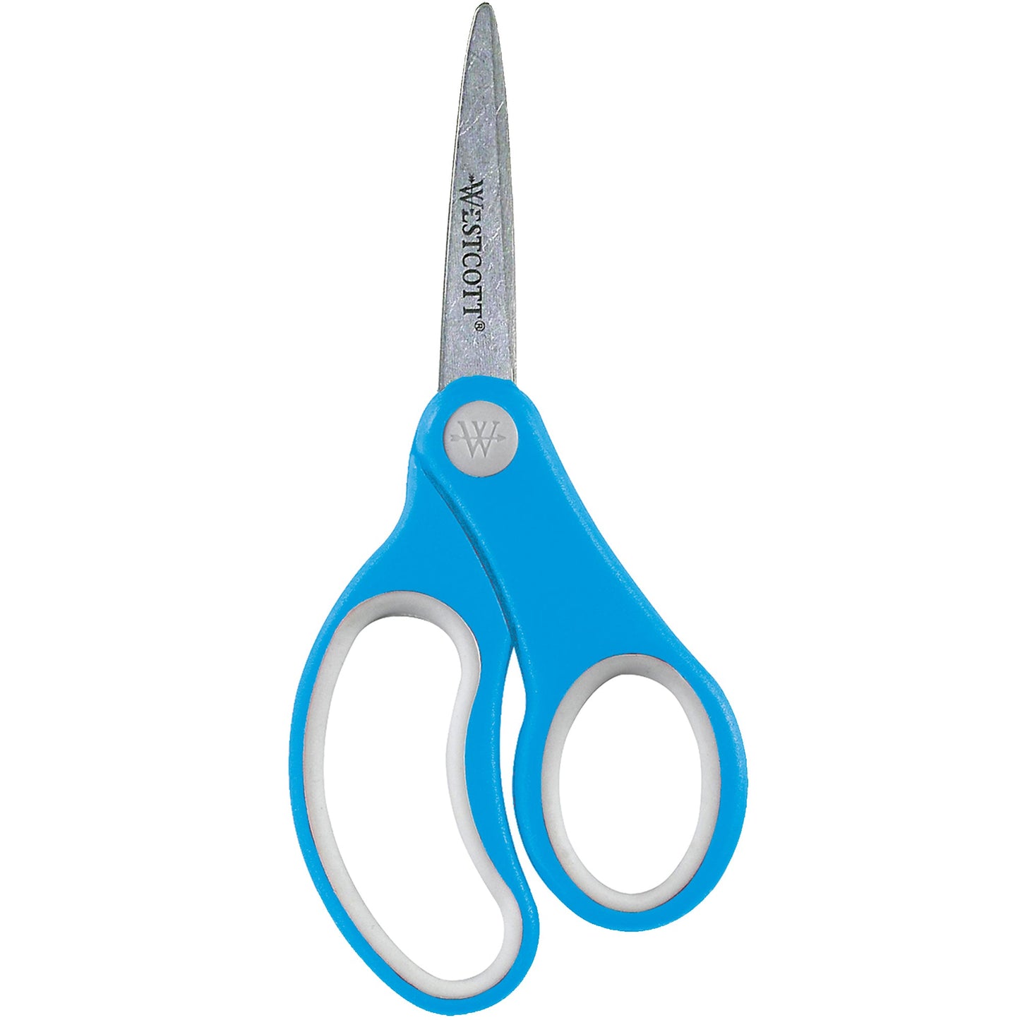 Westcott E-2054S 00 Soft Grip Kids 5 Inch Scissors - Assorted Colours (Set Of 24): Craft Scissors