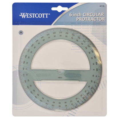 Westcott 6’’ Circular Protractor (KT-75)