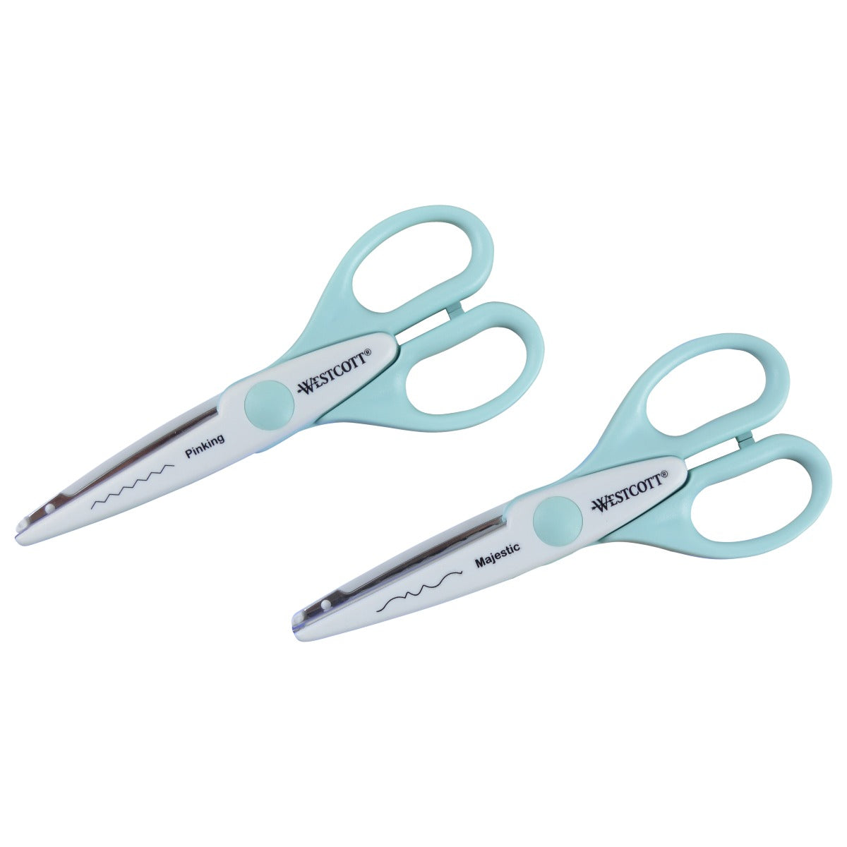 Westcott 6 inch Paper Edger Scissors 2pk (Majestic/Pinking)