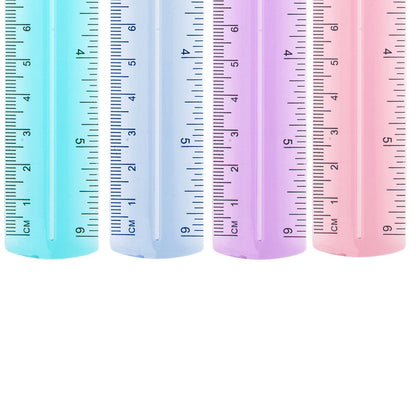 Westcott 6’’ Plastic Ruler Assorted Colors (00412) - World’s Favorite Scissors
