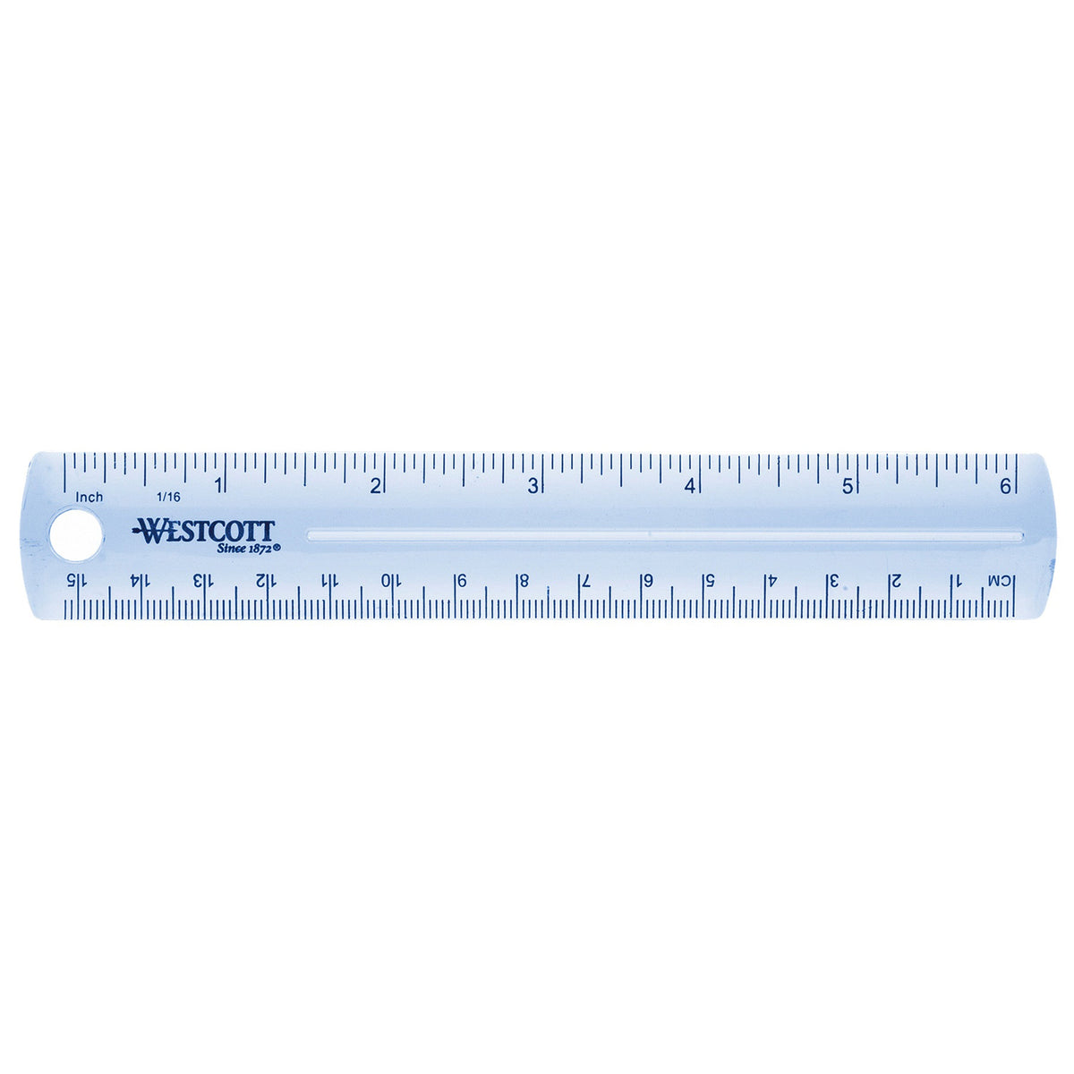 Westcott 6’’ Plastic Ruler Assorted Colors (00412) - World’s Favorite Scissors