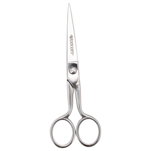 Westcott 6in Forged Paper and Fabric Scissors Precision for Sewing Crafts Art Office (00763-PARENT) - World’s Favorite