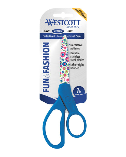 Westcott 7’’ Fun and Fashionable Student Scissors (16401)