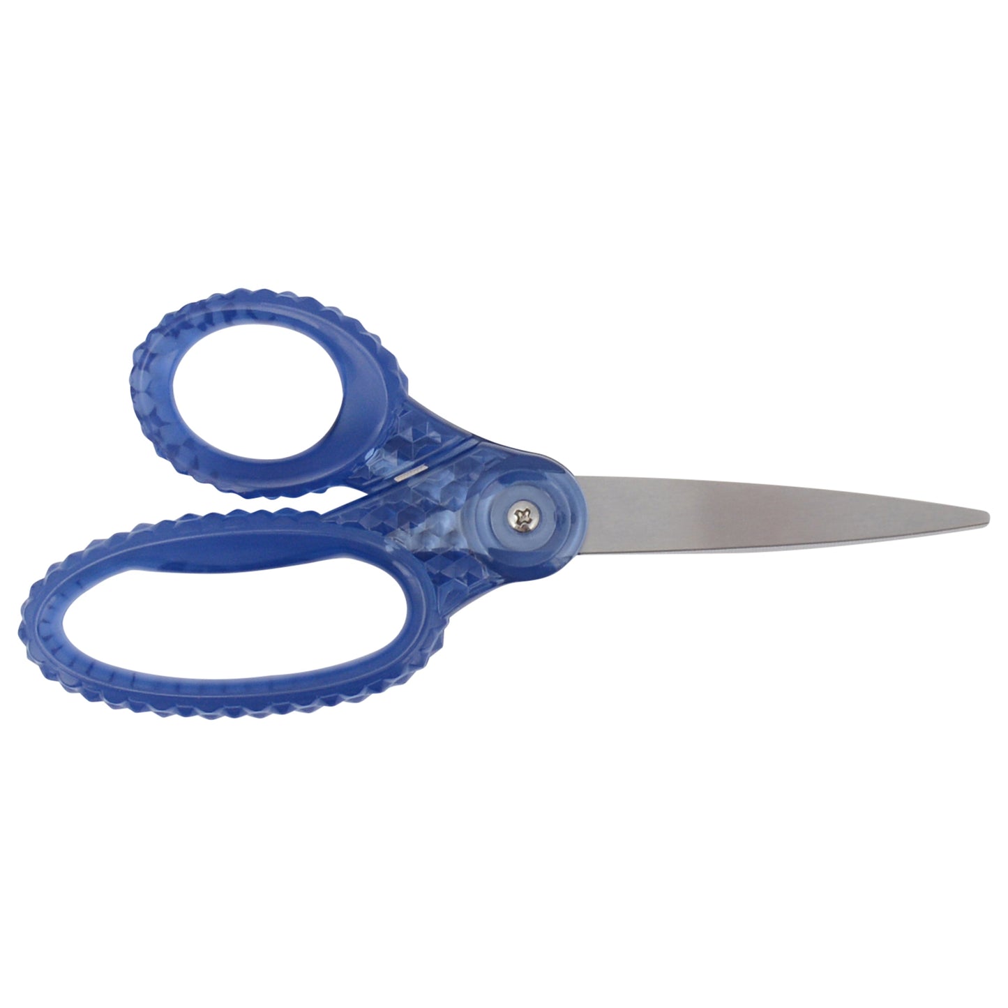 Westcott 7’’ GEM Crystal-Covered Student Scissors for Kids Aged 12+ - School Craft Home DIY Classroom - Blue