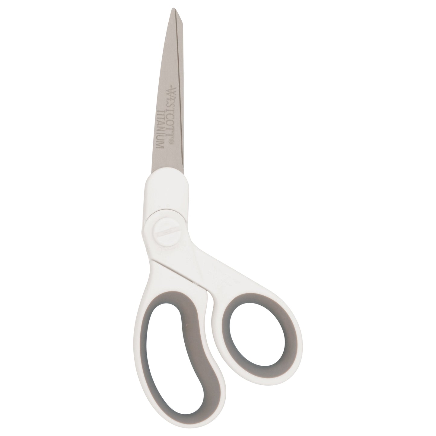 Westcott 8.5” Swivel Pivot Scissors Adjustable Straight or Bent Blades Titanium Bonded Ergonomic Cutting