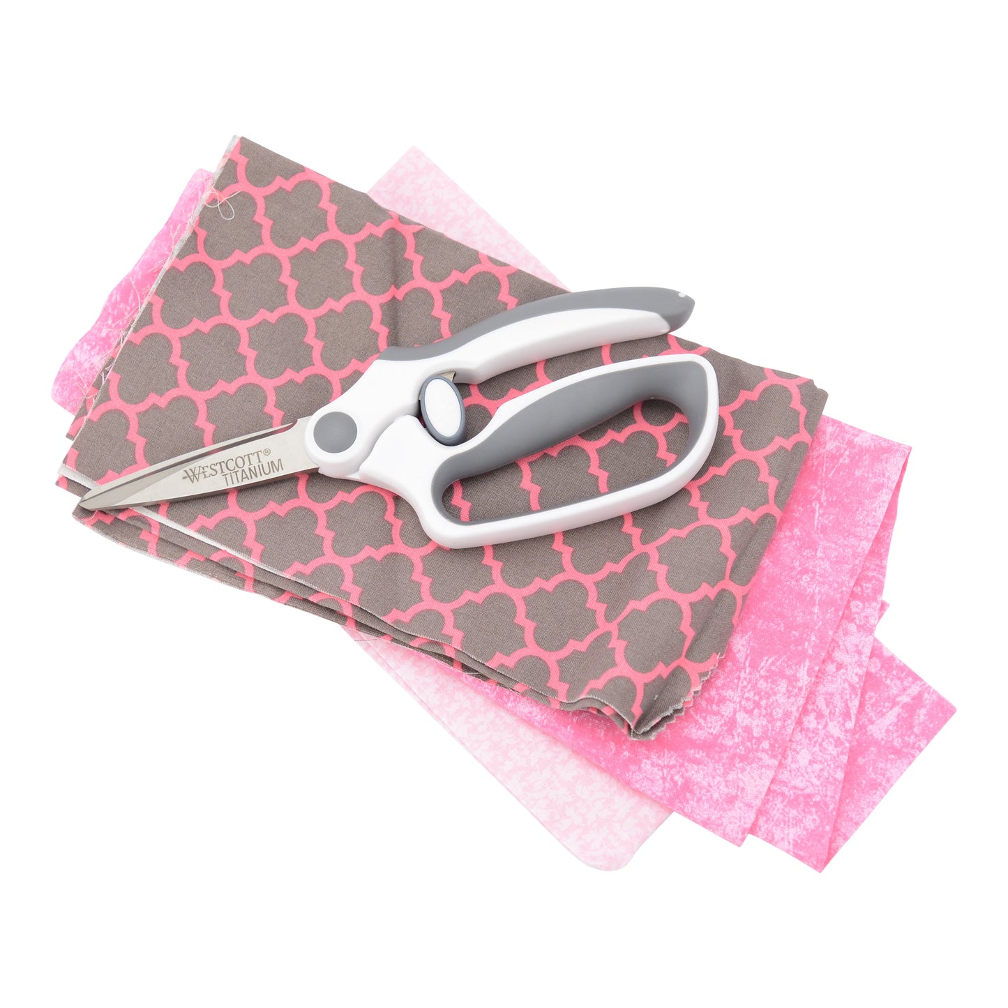 Westcott 8.5’’ Titanium Bonded Spring-Assist Easy Cut Scissors White/Gray (00995-Parent) - World’s Favorite