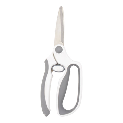 Westcott 8.5’’ Titanium Bonded Spring-Assist Easy Cut Scissors White/Gray (00995-Parent) - World’s Favorite