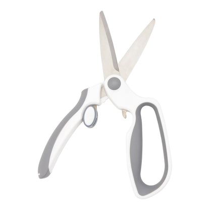 Westcott 8.5’’ Titanium Bonded Spring-Assist Easy Cut Scissors White/Gray (00995-Parent) - World’s Favorite