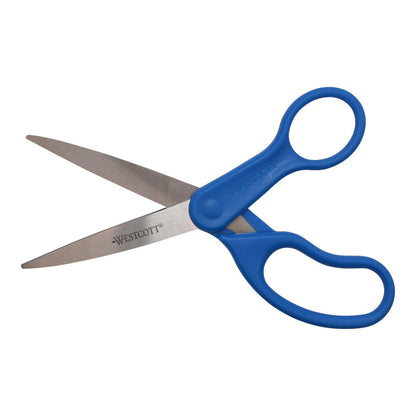 Westcott 8’’ All Purpose Preferred Stainless Steel Scissors Blue (41218)