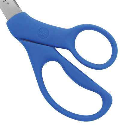 Westcott 8’’ Bent All Purpose Preferred Stainless Steel Scissors Blue (43218)