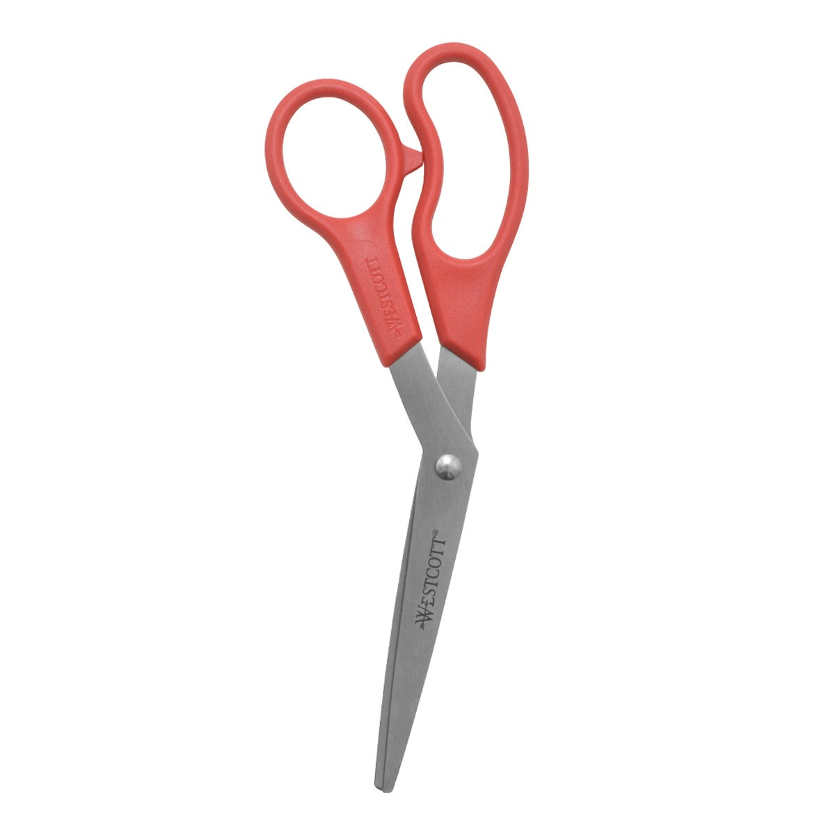 Westcott 8’’ Bent All Purpose Value Scissors Red (10703)