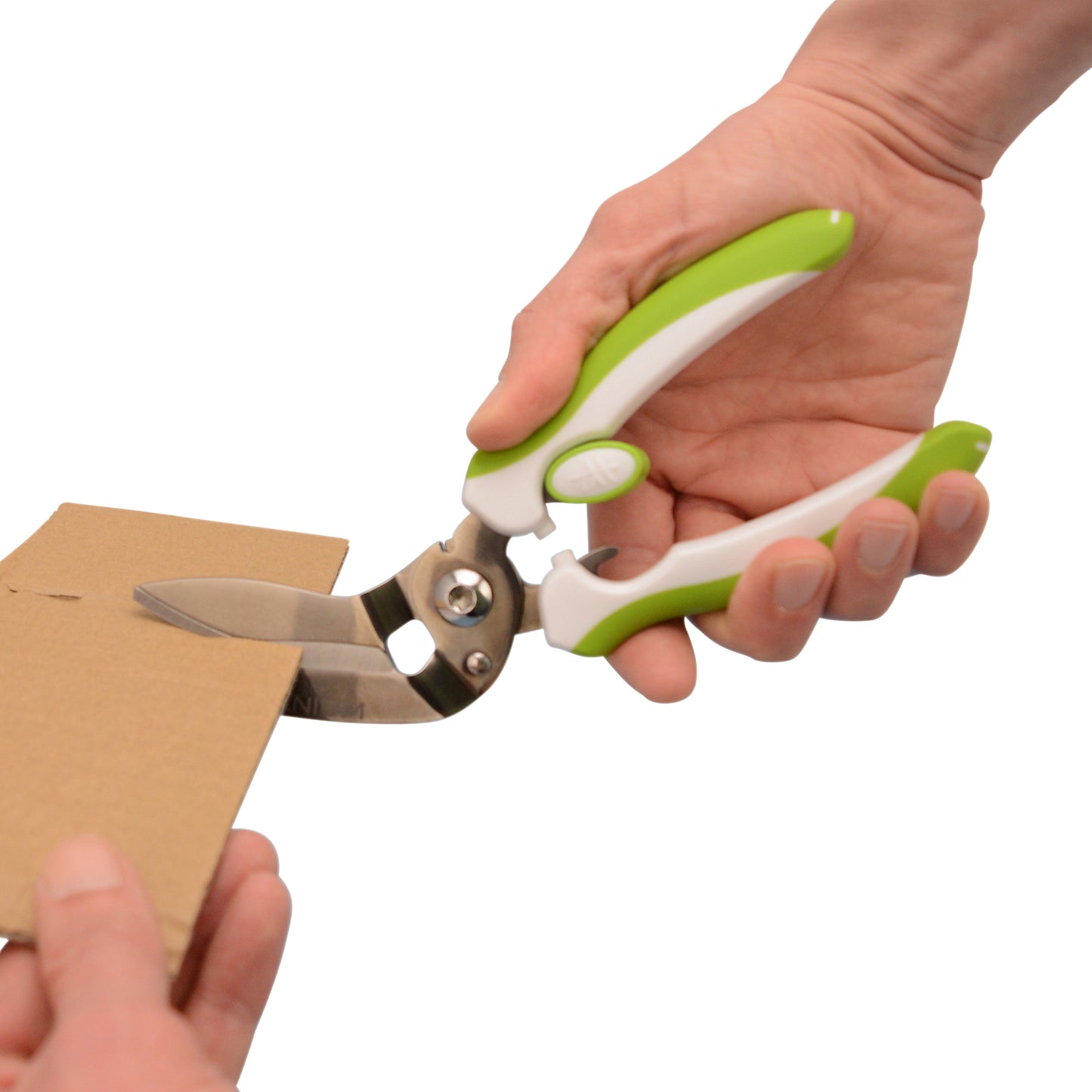 Westcott 8’’ CarboTitanium Industrial Strength DIY and Crafting Scissors with Spring Assist for Home or Worksite