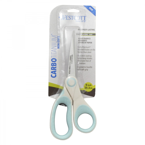 Westcott 8’’ CarboTitanium Non-Stick Scissors (17568)