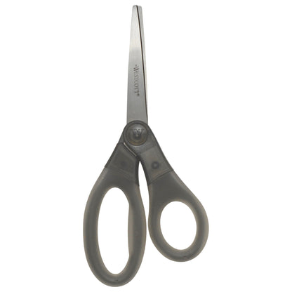 Westcott 8’’ Gel-Grip Multipurpose Scissors for Office and Home Gray (17744) - World’s Favorite