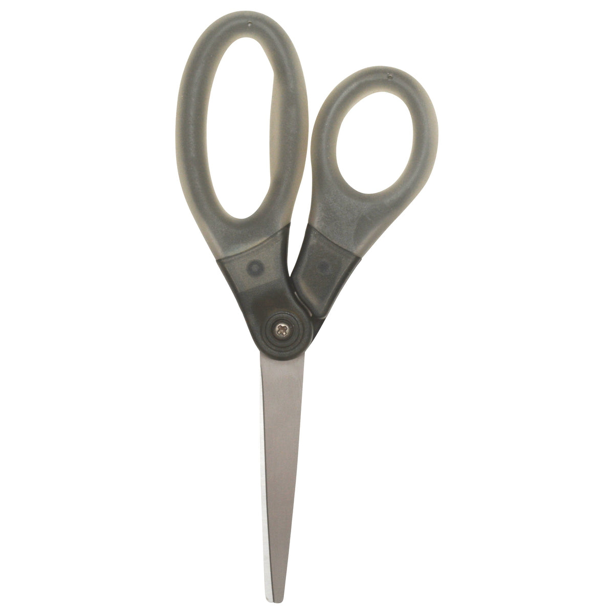 Westcott 8’’ Gel-Grip Multipurpose Scissors for Office and Home Gray (17744) - World’s Favorite