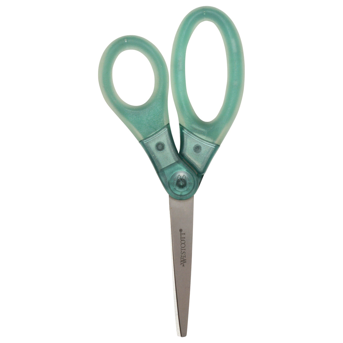 Westcott 8’’ Gel-Grip Multipurpose Scissors for Office and Home Green (17745) - World’s Favorite
