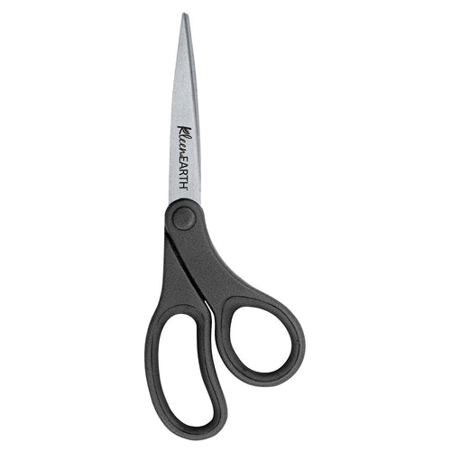 Westcott 8-Inch KleenEarth Basic Bent Scissors Black (15584) - World’s Favorite