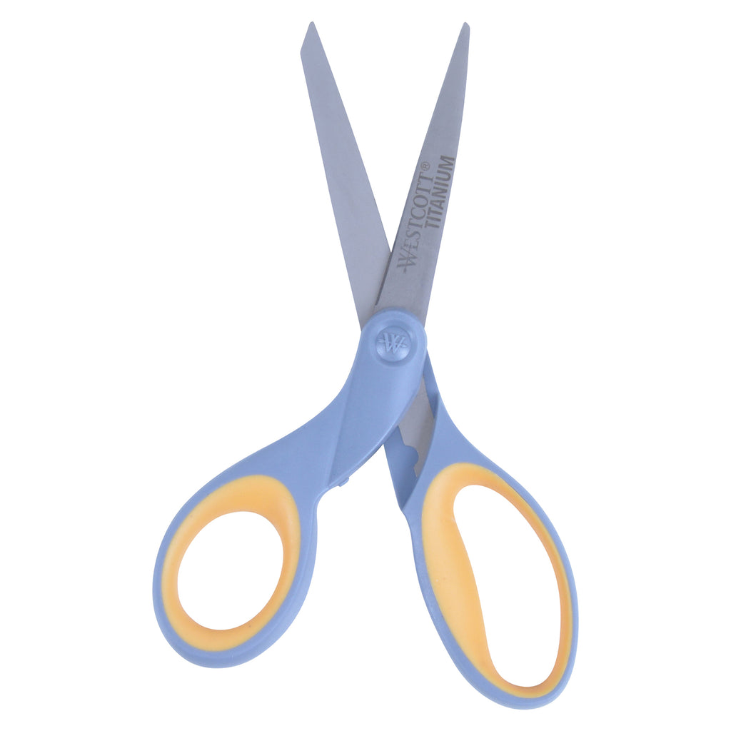 Westcott 8-Inch Lefty Titanium Bonded Scissors (15917) – westcottbrand