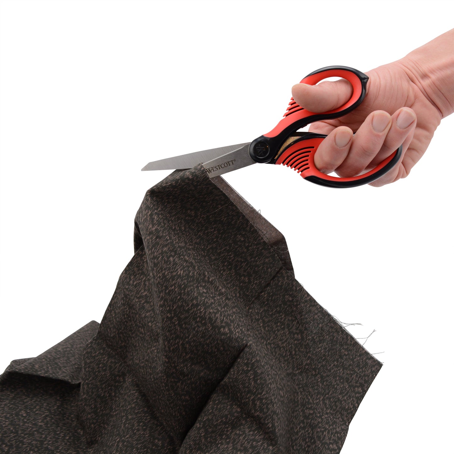 Westcott 8-Inch Titanium-Bonded Premium Handle Scissors for Office and Home Black/Red (00960-Parent) - World’s Favorite