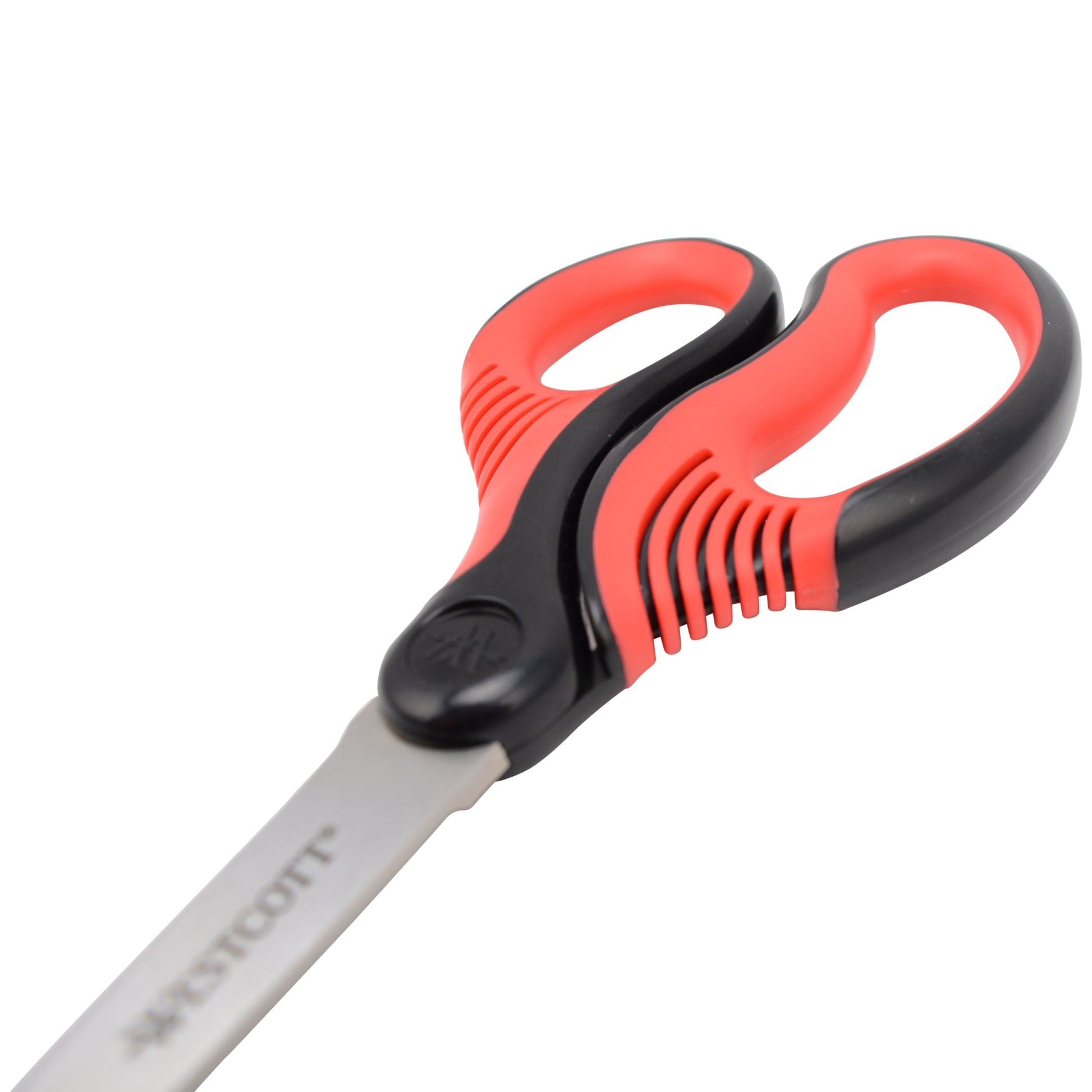 Westcott 8-Inch Titanium-Bonded Premium Handle Scissors for Office and Home Black/Red (00960-Parent) - World’s Favorite