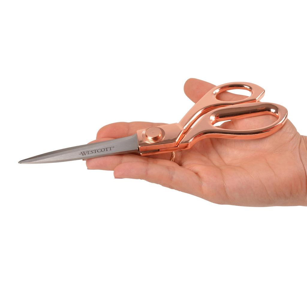 westcott-8-rose-gold-scissor-
