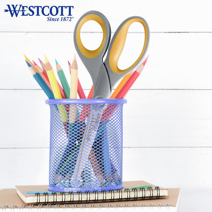 Westcott 8’’ Soft Handle Titanium Bonded Scissors (13529)