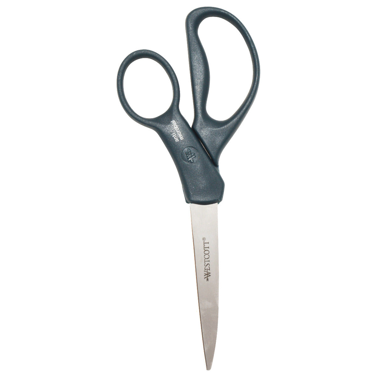 Westcott 8’’ Straight Hard Handle Anti-microbial Scissors