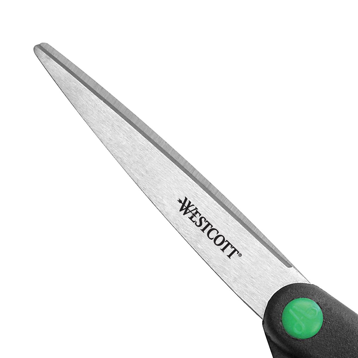 Westcott 8’’ Straight KleenEarth Recycled Stainless Steel Scissors (41418)