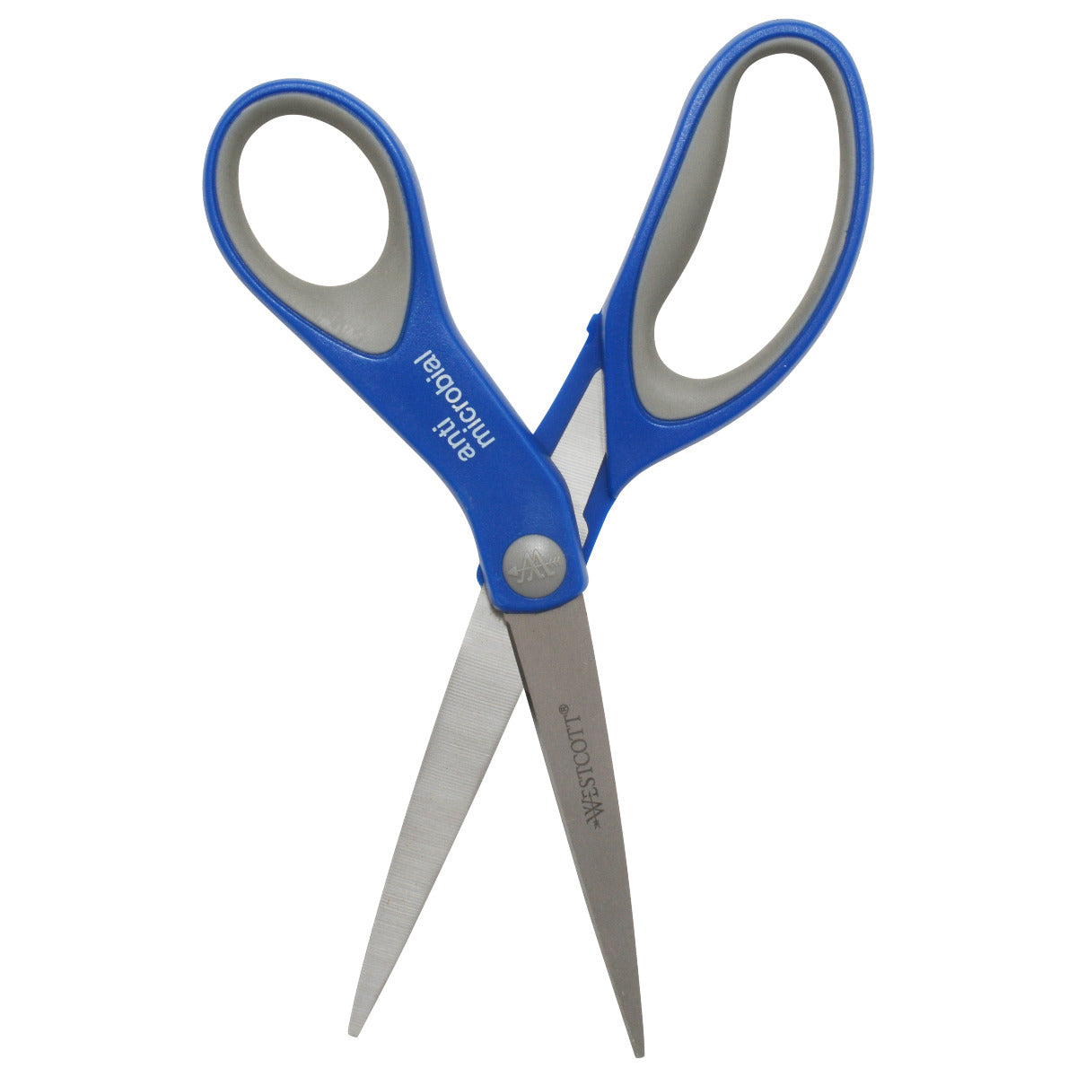 Westcott 8’’ Straight Soft Handle Anti-microbial Scissors (17930)