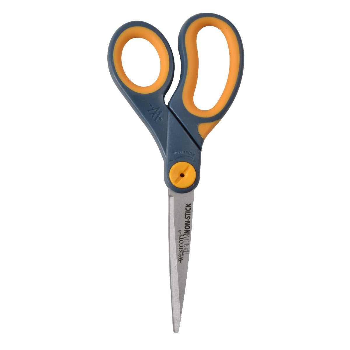 Westcott 8’’ Straight Titanium Bonded Non-Stick Scissors with Adjustable Glide Feature 3 Pack