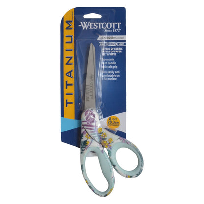 Westcott 8’’ Titanium Bonded Fashion Scissors Bent