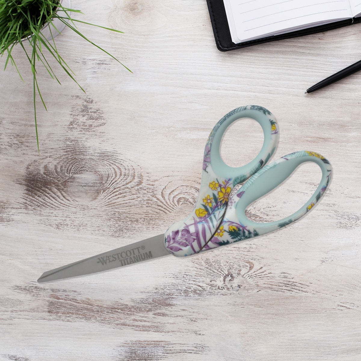 Westcott 8’’ Titanium Bonded Fashion Scissors Bent