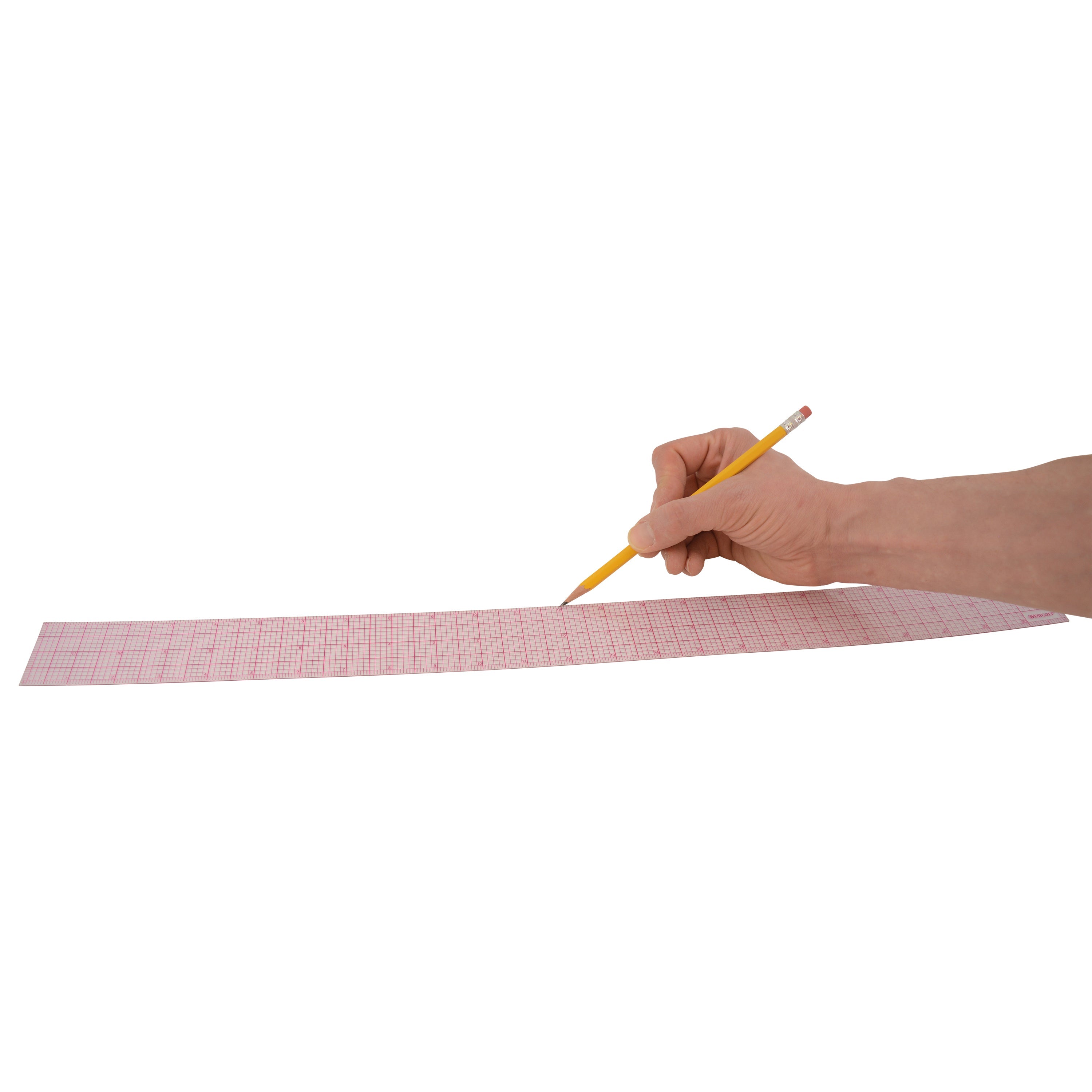 Westcott 8ths Graph Ruler, 2 x 24